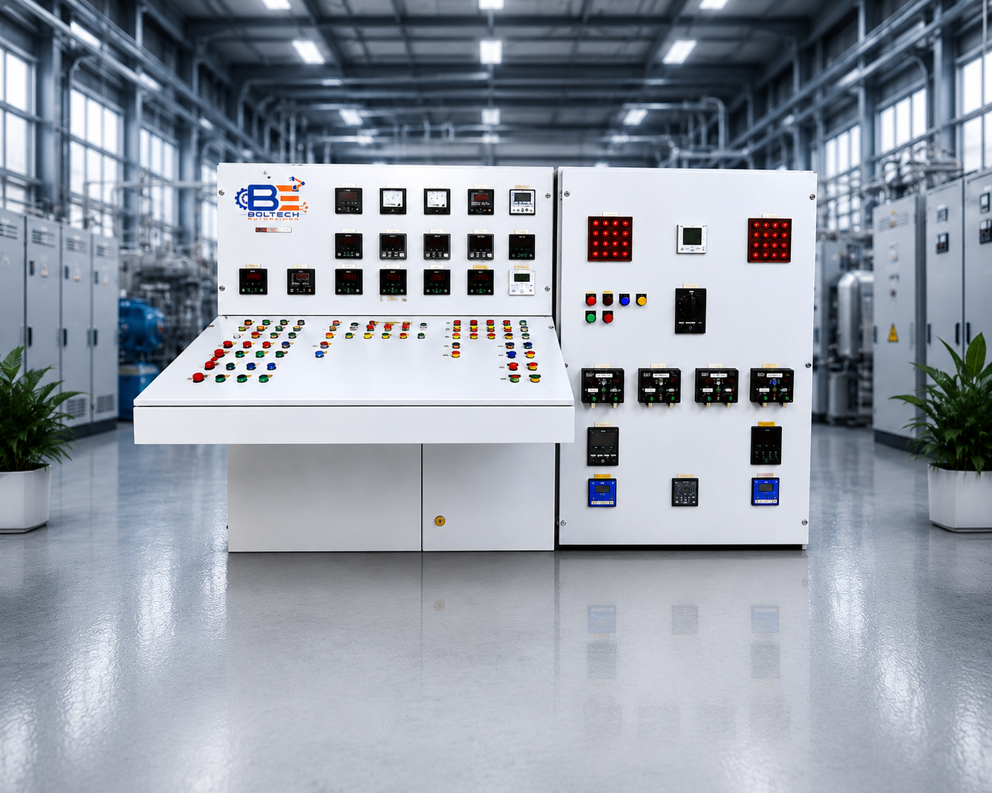 CONTROL DESK CUM C&R PANEL